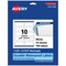 Avery Durable Waterproof Rectangle Labels with Sure Feed, 1.5" x 3.75"